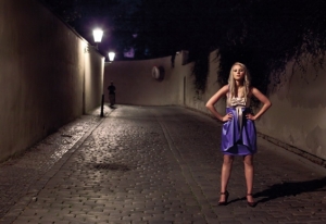 Focení ve večerní Praze